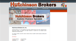 Desktop Screenshot of hutchinsonbrokers.com